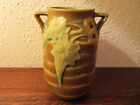 Roseville Arts & Crafts Pottery: Zanesville, Ohio, Luffa Vase, Model 684-6, 1934