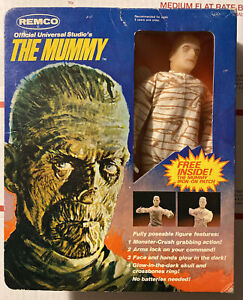 RARE Vintage 1980 Remco Universal Monsters The Mummy Glow in the Dark Read