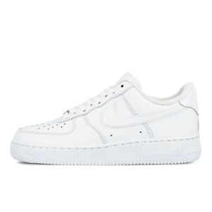 Nike Air Force 1 '07 Retro Low Triple White Sneakers OG CW2288-111 Mens Size