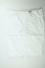 Womens Terra and Sky White Mid-Rise Plus Capris NEW! NWT