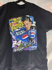 Vtg 90s 2000 Jeff Gordon #24 Pepsi AOP Vintage NASCAR Racing Shirt Full Print XL