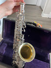 1924 C.G. Conn Alto Saxophone - Silver, Completely Restored SN# 133506