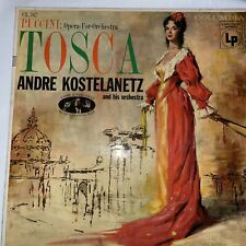 Puccini: Tosca- Opera For Orchestra-Andre Kostelanetz & His Orchestra