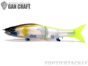 Gan Craft Jointed Claw 148 Slow Sinking Swimbait/Glide Bait - #13 GM Chart