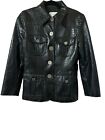 moschino cheap and chic Aeffe Spa Faux Leather Jacket  GG105