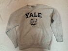 Yale University Sweatshirt Adult XL Gray Bulldog Crewneck Official Ivy League