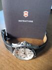Victorinox Swiss Army Men's 42mm 241126 Chronograph Sapphire Leather Watch