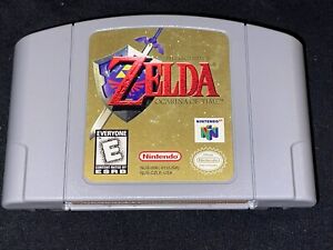 Legend of Zelda Ocarina of Time (Nintendo 64, 1998) Cleaned Tested Authentic N64