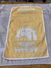 1939 Golden Gate  Exposition Treasure Island Yellow And White Terry Cloth  Towel