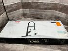 KOHLER Setra Pro R29343-SD-BL Semi Pro Pull-Down Kitchen Faucet Matte Black