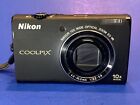 Nikon COOLPIX S6200 16.0MP / 10 X Opticall Zoom / Digital Camera Bundle- Read