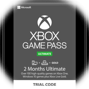 Xbox Ultimate Game Pass 2 Month Trial Code  ⚡ FAST DELIVERY ⚡