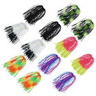 30 Bundles 50 Strands Silicone Skirts Fishing Spinnerbait Skirt Lure Mixed Color