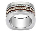 Swarovski Vio Rhodium & Rose Gold-Tone Crystals Womens Ring Size 7/55 - 5152856