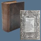 1575 Quarto Bishops' Bible - Geneva - King James - Maps and Illustrations