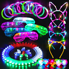 65 Pack Glow in the Dark Party Supplies LED Light Up Toys Bulk Party Favors.....