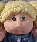 15 YR Cabbage Patch Kids Doll W/ Blonde Yellow Hair, Brown Eyes & Pigtails!  CPK