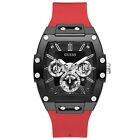 GUESS Mens Casual Multifunction 43mm Watch Black Polycarbonate Case GW0203G4