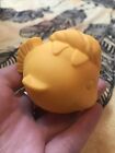 Vintage Fishy Baby Bath Toy 1993 The First Years Yellow Rubber Fish