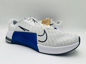 Nike Metcon 9 White Racer Blue Gym Training Shoes DZ2617-100 Men's Sizes