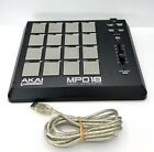 AKAI Professional MPD18 Compact USB MIDI Pad Controller With USB Cord Tested