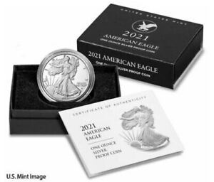 2021 american silver eagle proof coin