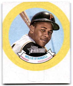 2022 Topps Heritage HN 1973 Candy Lid #HN19 WILLIE STARGELL  Pittsburgh Pirates