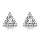 Messika 0.30Cttw Thea Diamond Stud Earrings 18K White Gold