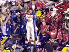 NASCAR SUPERSTAR DALE EARNHARDT JR WINS AT DAYTONA  8X10 PHOTO W/BORDERS