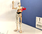 Swarovski Star Wars C-3PO Red Arm Crystal Figurine 5290214 Genuine New in Box!
