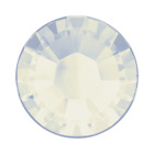 Swarovski SS10 White Opal 2028 Xilion Rose Flatback Hotfix Crystals - 144pcs