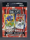 New Listing2022 Leaf Draft Football FACTORY SEALED Hobby Blaster BOX 2 Autos