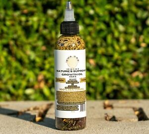 Nature's Supreme Growth Oil, 21 Herb Infused 9 Oil Blend, Hair Growth, Beards