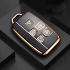 Car Key Case Cover Shell For Land Rover Discovery Jaguar  XF XJL Accessories (For: 2013 Land Rover LR4)