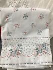 Shabby, Cottage Chic Full Flat Sheet ~ Floral Bouquets ~ Vintage ~