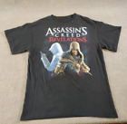 Assassin's Creed Shirt Adult Large Black Short Sleeve Revelations Gaming Tee