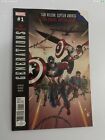 Generations  #1 Signed By Stan Lee w/COA WOW Captain America  2017