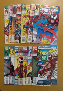 Spider-Man Maximum Carnage Complete Run 1-14 Amazing Web Unlimited Spectacular