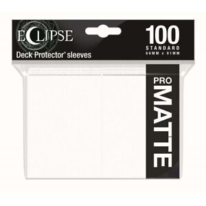 Ultra Pro: Eclipse Matte Standard Sleeves: Arctic White 100 ct.