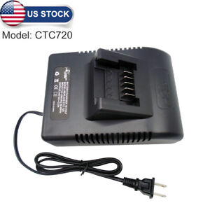 CTC720 Charger for Snap on 18V Battery for CTB8185 CTB8187 CTB7185 CT7850 CT8850