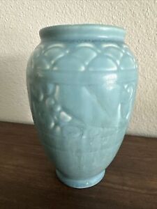 Rookwood Pottery 1928 Blue Vase 2853 - 5 1/2