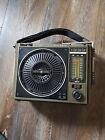 General Electric GE 3-5507C - AC/Batt Portable 8-Track AM FM Radio - Works 1985