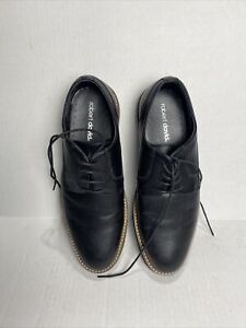 Robert David Men's Dress Shoes Black Leather