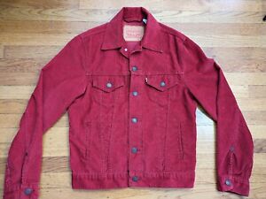 Levis red corduroy jacket great condition