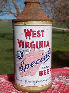 West Virginia Special Export Beer Cone Top Can Fesenmeier Brewing Huntington WV