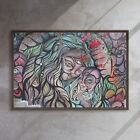 Witches of the Stairs 36x24 Framed Canvas Print