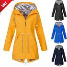 Women Wind Rain Waterproof Raincoat Hooded Outdoor Wind Forest Jacket Coat