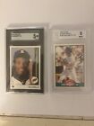 New Listing1989 UPPER DECK KEN GRIFFEY JR. ROOKIE SGC 5 And 1989 Score Traded Bgs 8