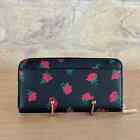 Kate Spade Madison Large Rose Satchel Black red handbag/wallet Option NWT 2023