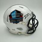 Autographed/Signed Devin Hester Chicago Bears Hall of Fame Mini Helmet PSA COA